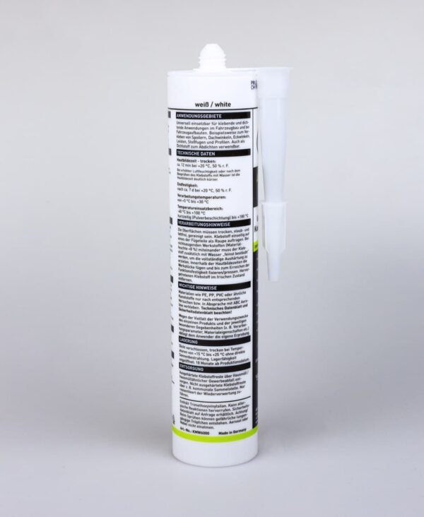 abc kleber white hinten